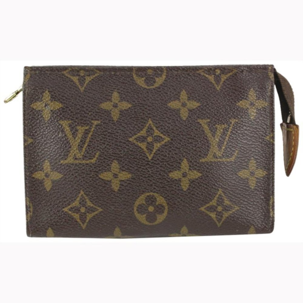 Louis Vuitton Discontinued Monogram Toiletry Pouch 15 Poche Toilette 917lv18